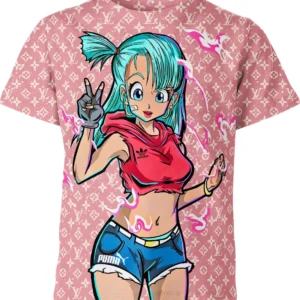 Bulma Shirt, Dragon Ball Shirt, Anime Shirt