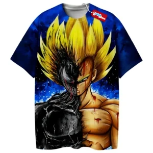 Vegeta Shirt, Venom Shirt, Dragon Ball Shirt, Anime Shirt