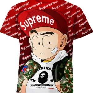 Krillin Shirt, Dragon Ball Shirt, Anime Shirt