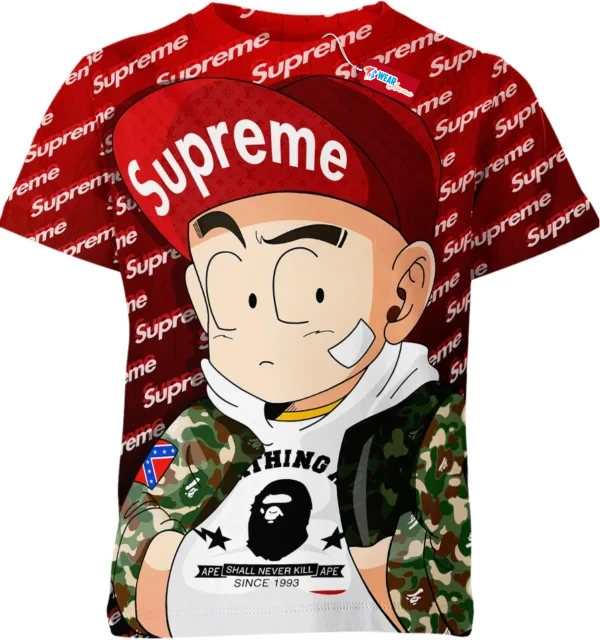 Krillin Shirt, Dragon Ball Shirt, Anime Shirt