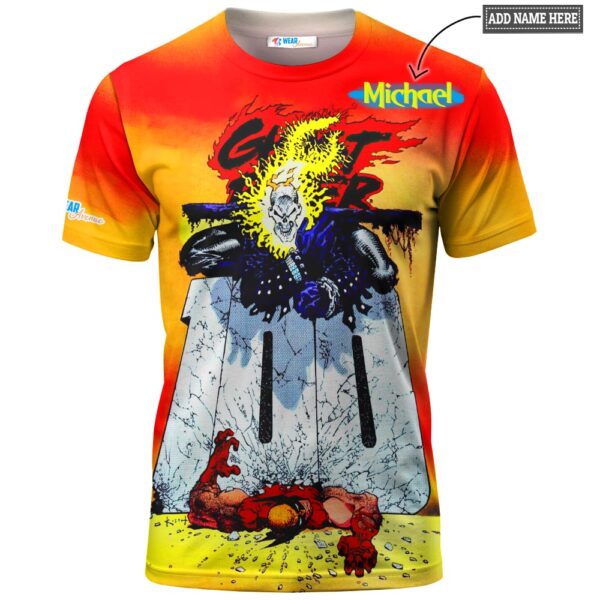 Wolverine & Ghost Ride Marvel T-shirt