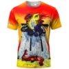 Wolverine & Ghost Ride Marvel T shirt (2)
