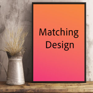 Matching Design Poster