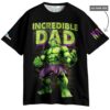 Incredible Hulk Dad Shirt, Hulk Marvel Comics T-shirt