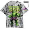 Incredible Hulk Dad Shirt, Hulk Marvel Comics T shirt (1)