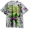 Incredible Hulk Dad Shirt, Hulk Marvel Comics T shirt (2)
