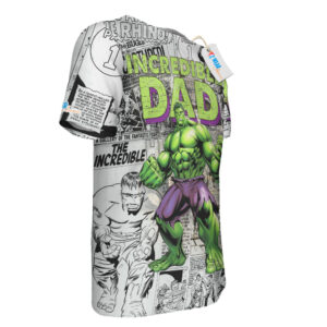 Incredible Hulk Dad Shirt, Hulk Marvel Comics T-shirt